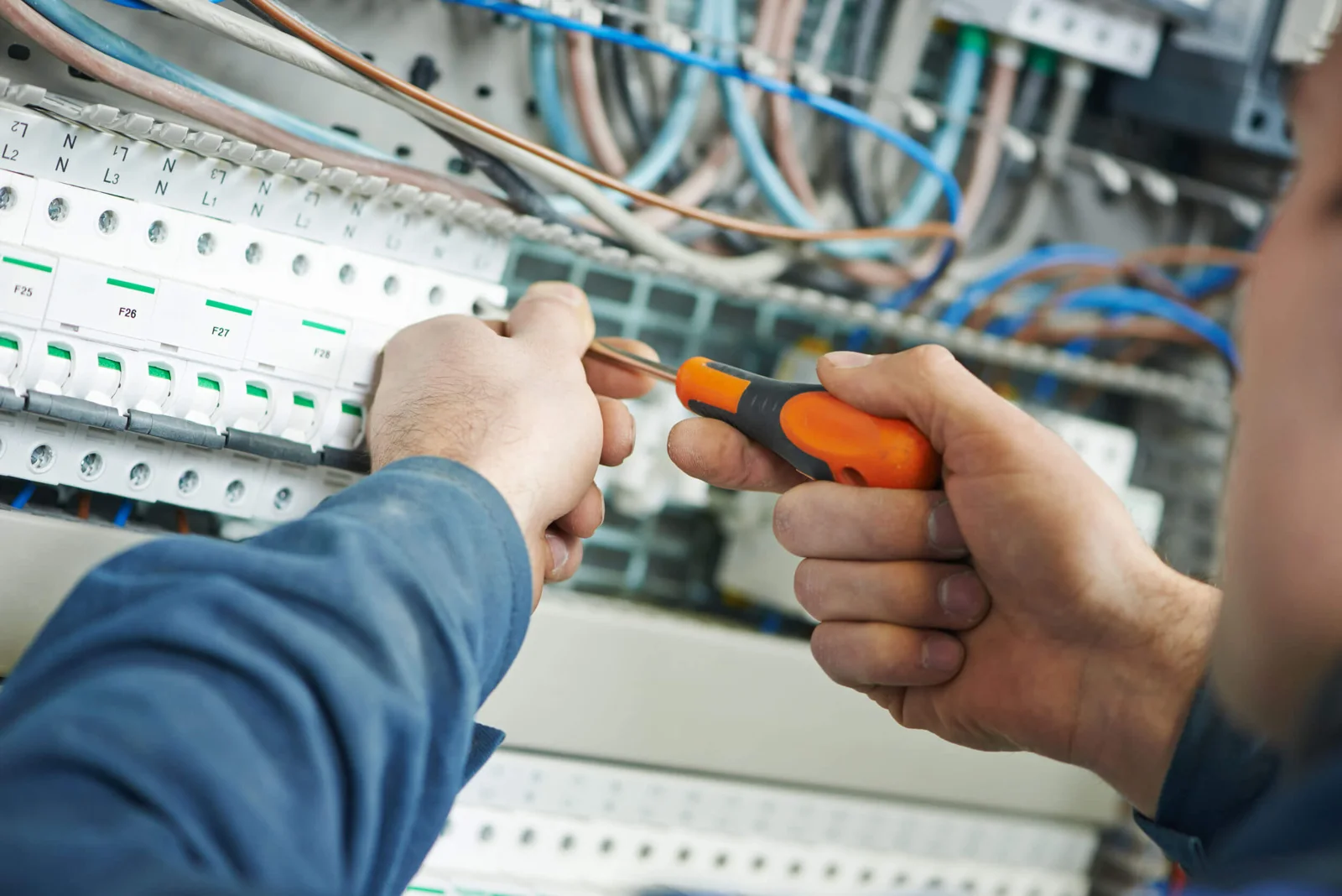 Electrical wiring and installation work